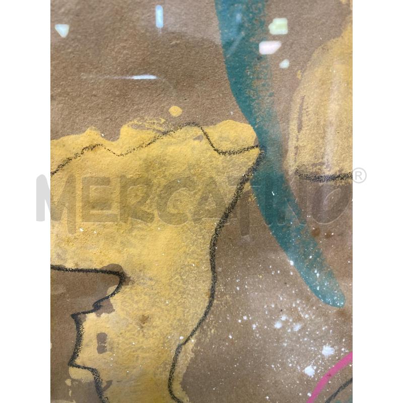 QUADRO A FIRMA LEONARDO SANTOLI 58X82CM SU CARTA | Mercatino dell'Usato Montesilvano 4