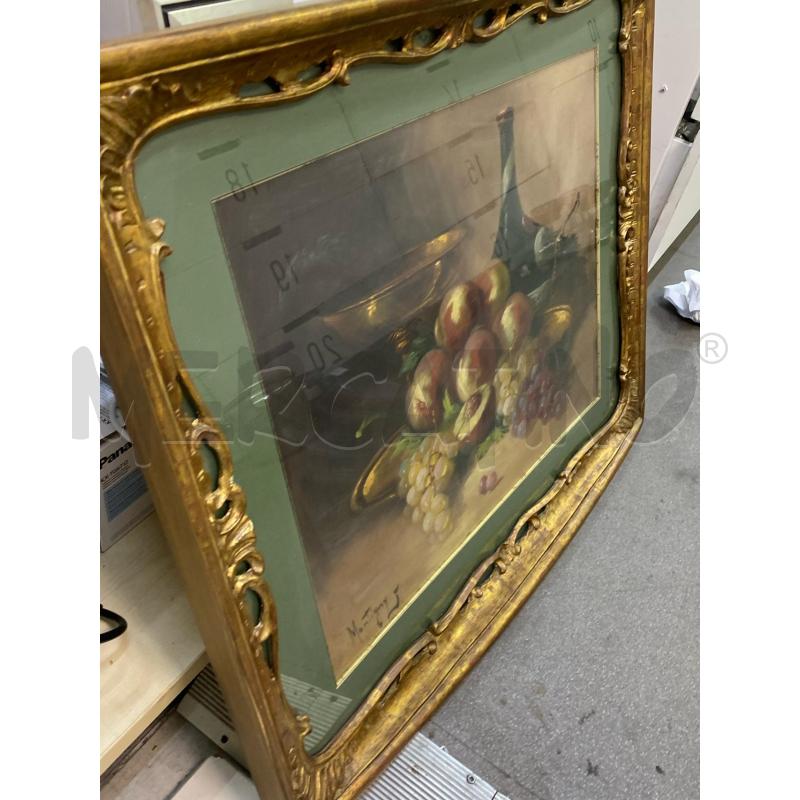 QUADRO A FIRMA MONTIGNY 52X42 PIU' CORNICE | Mercatino dell'Usato Montesilvano 4