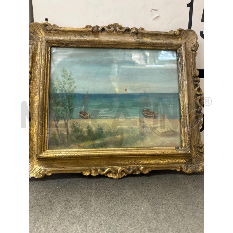 QUADRO A FIRMA RADAMES SCOPPA 28X22CM +CORNICE 1877-1954 | Mercatino dell'Usato Montesilvano 2