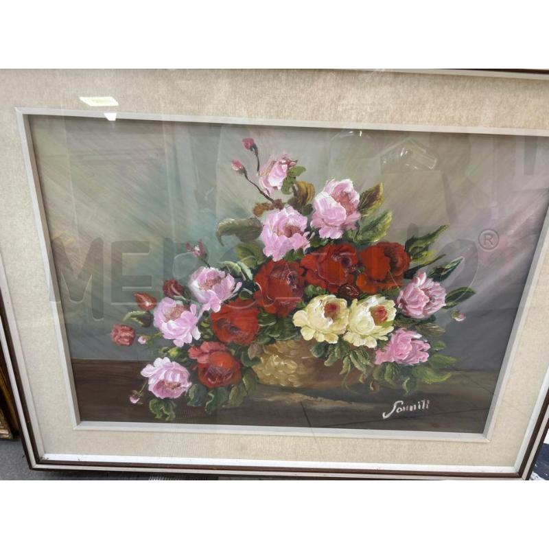 QUADRO A FIRMA SANNITI FIORI | Mercatino dell'Usato Montesilvano 1
