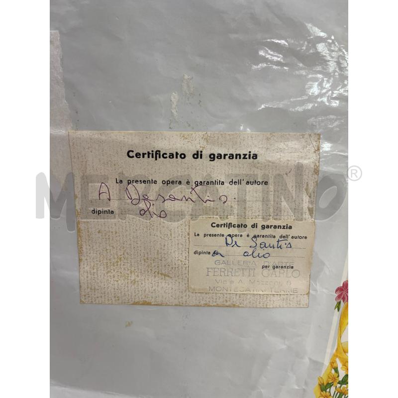 QUADRO BARCHE A FIRMA A. DE SANTIS  | Mercatino dell'Usato Montesilvano 5