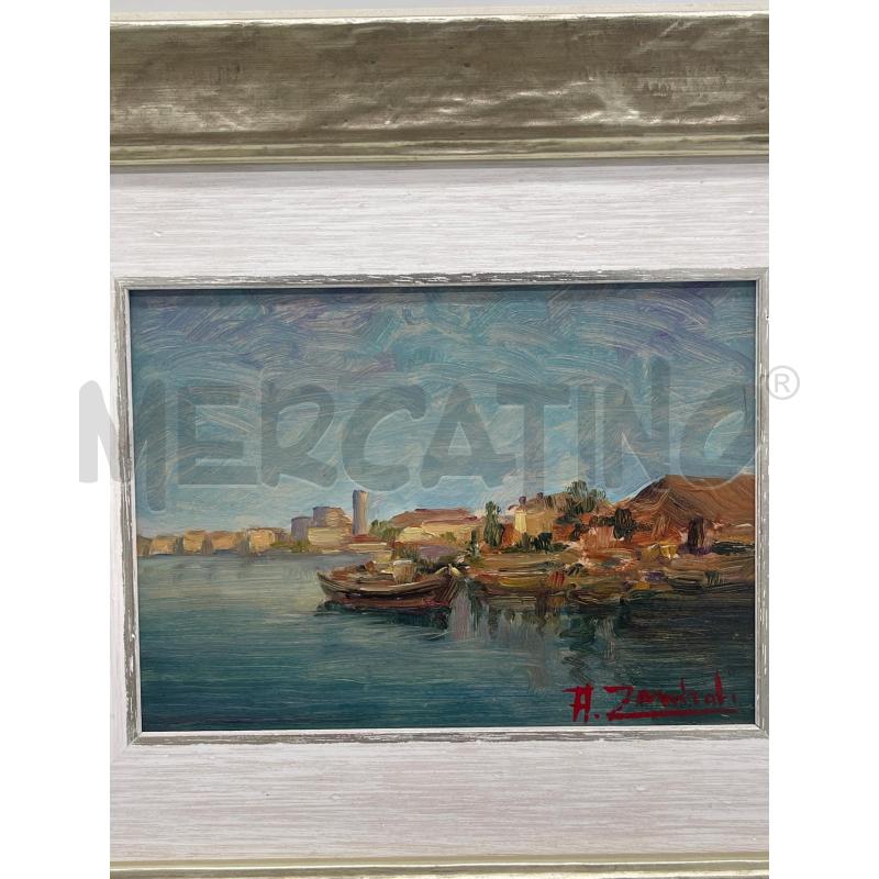 QUADRO BARCHE CORNICE ARGENTATA | Mercatino dell'Usato Montesilvano 2