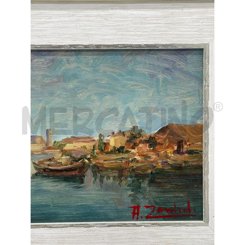 QUADRO BARCHE CORNICE ARGENTATA | Mercatino dell'Usato Montesilvano 3