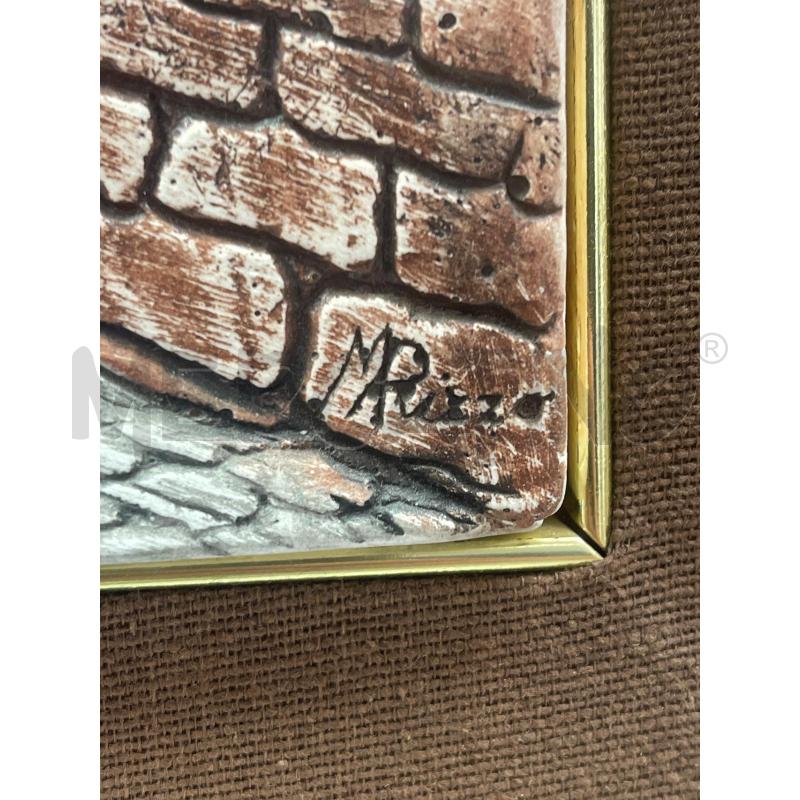 QUADRO BASSO RILIEVO RIZZO VIA DEI CAPPELLARI  | Mercatino dell'Usato Montesilvano 5
