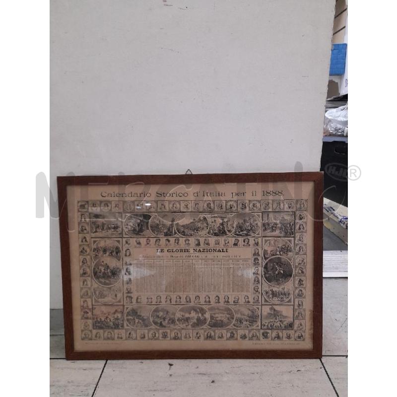 QUADRO CALENDARIO STORICO | Mercatino dell'Usato Montesilvano 1