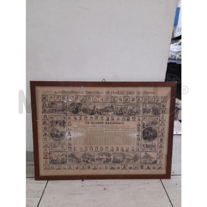 QUADRO CALENDARIO STORICO | Mercatino dell'Usato Montesilvano 4
