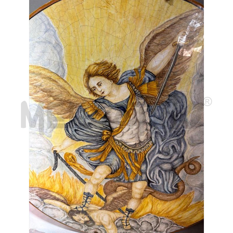 QUADRO CERAMICA TONDO G.PIATTELLI '93 54CM | Mercatino dell'Usato Montesilvano 3