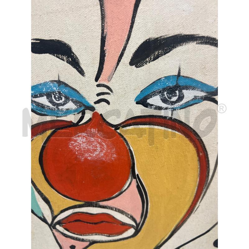 QUADRO CLOWN A FIRMA BRUNO CASCELLA | Mercatino dell'Usato Montesilvano 2