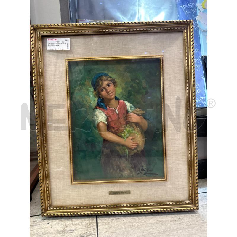 QUADRO CONTADINA GUGLIELMO MIGLIORE | Mercatino dell'Usato Montesilvano 1