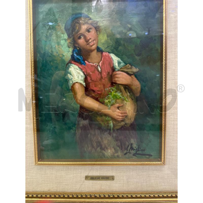 QUADRO CONTADINA GUGLIELMO MIGLIORE | Mercatino dell'Usato Montesilvano 2