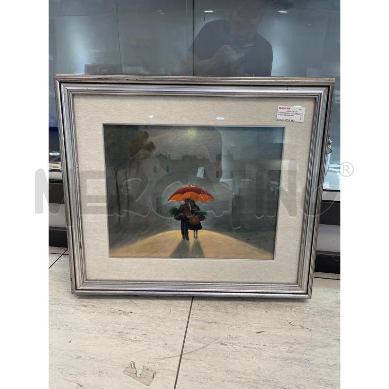 QUADRO COPPA OMBRELLO ROSSO ROSANNA84 | Mercatino dell'Usato Montesilvano 1