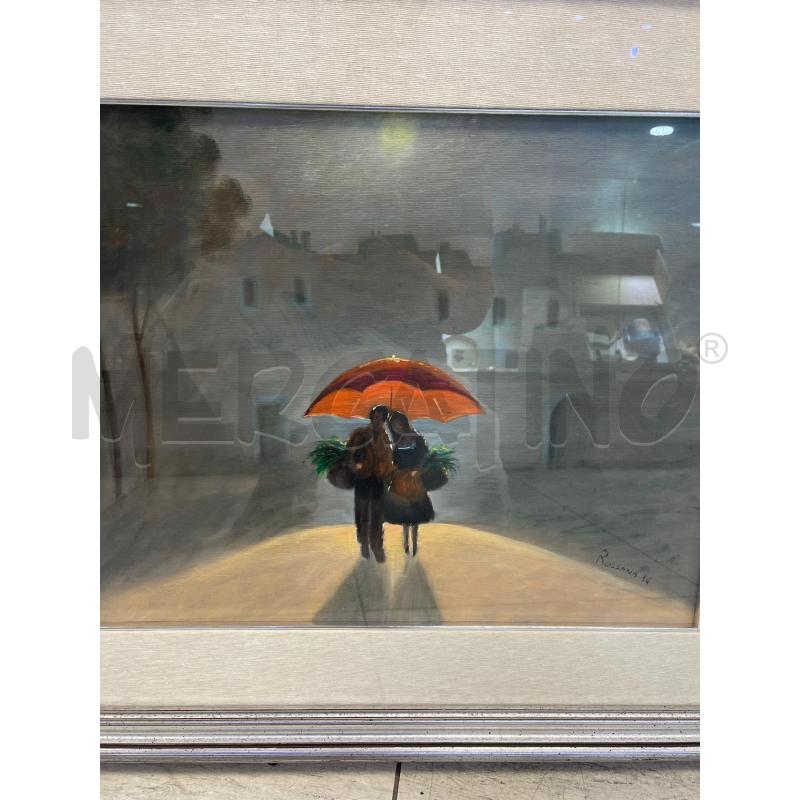 QUADRO COPPA OMBRELLO ROSSO ROSANNA84 | Mercatino dell'Usato Montesilvano 2