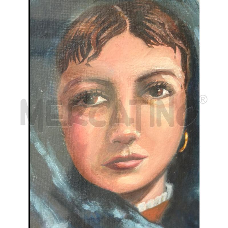 QUADRO DONNA  A FIRMA CLARA ALBIERI | Mercatino dell'Usato Montesilvano 2