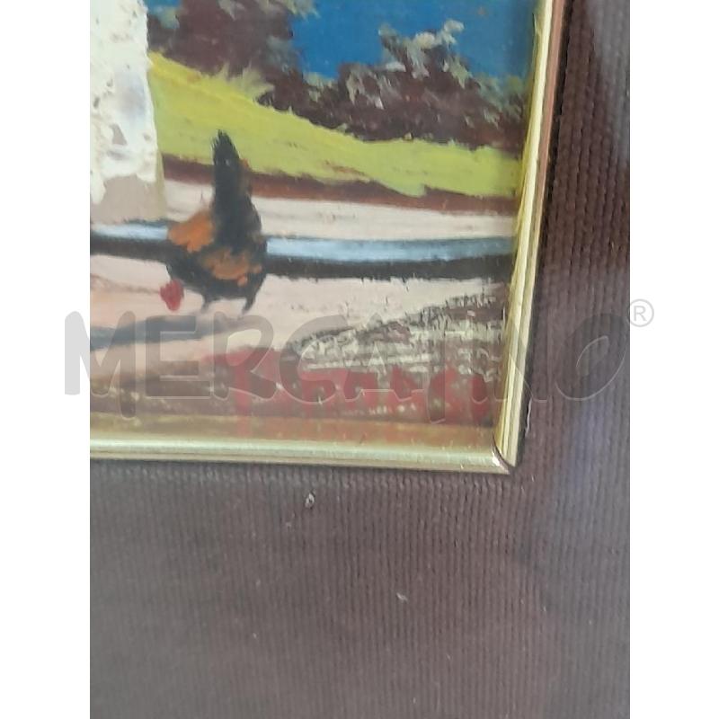 QUADRO FAGIANI BOTTE CORNICE DORATA | Mercatino dell'Usato Montesilvano 3