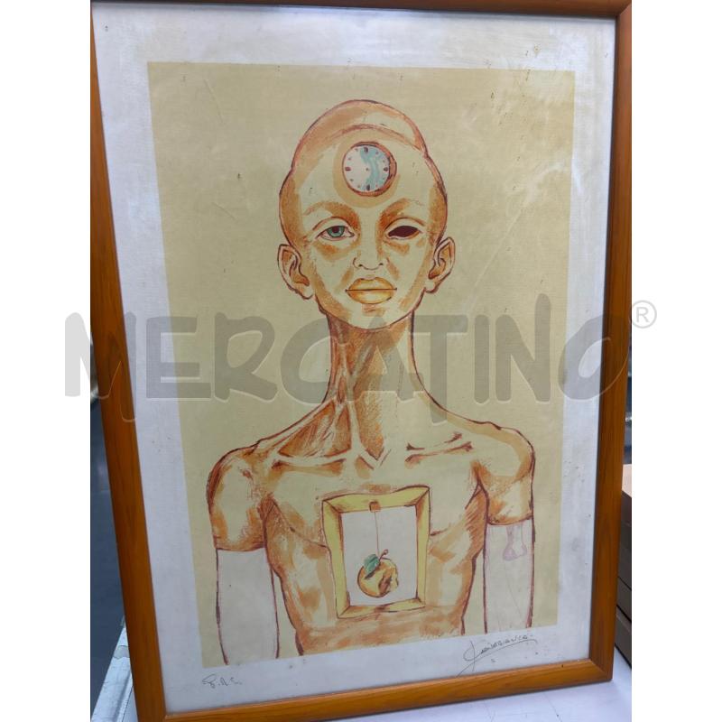 QUADRO FIGURA CARNEBIANCA | Mercatino dell'Usato Montesilvano 1