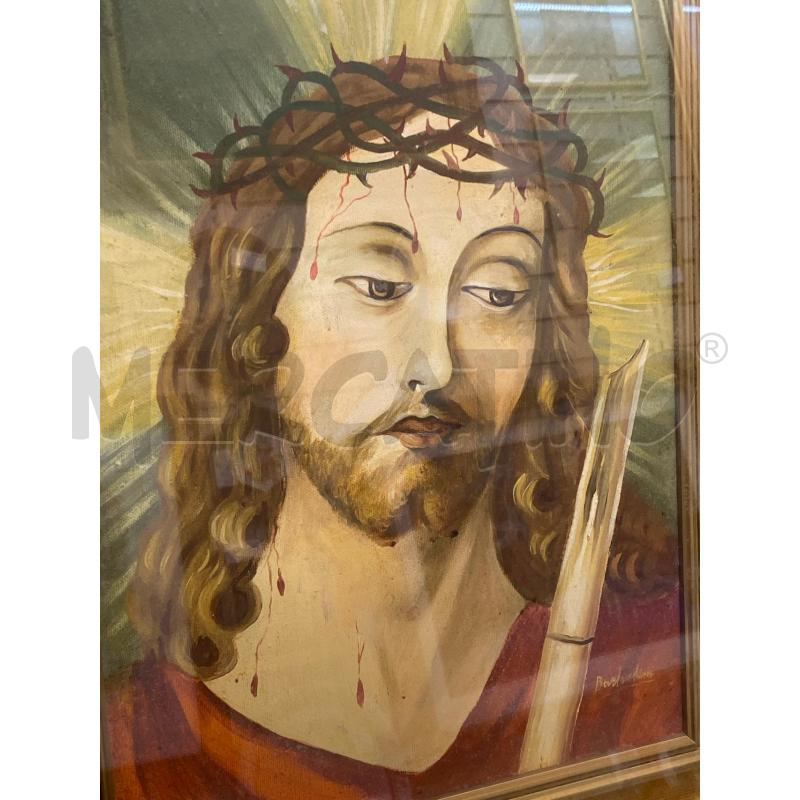 QUADRO GESU CORNICE DORATA | Mercatino dell'Usato Montesilvano 2
