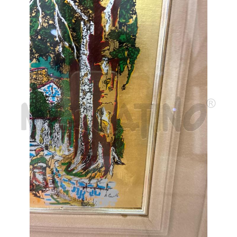 QUADRO LAMINA DORATA CARULLO | Mercatino dell'Usato Montesilvano 2