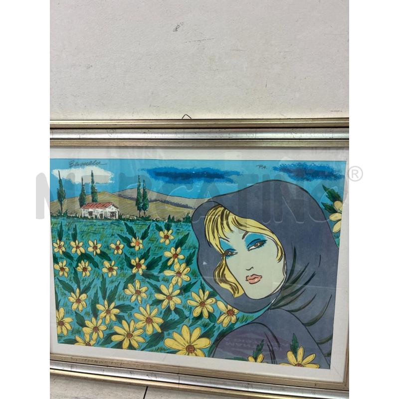 QUADRO LA DONNA DEI CAMPI BRUNO CASCELLA | Mercatino dell'Usato Montesilvano 2