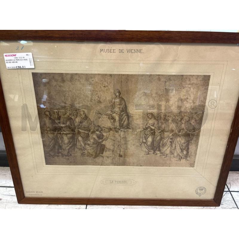 QUADRO LE PERUGIN MUSEE DE VIENNE  | Mercatino dell'Usato Montesilvano 1