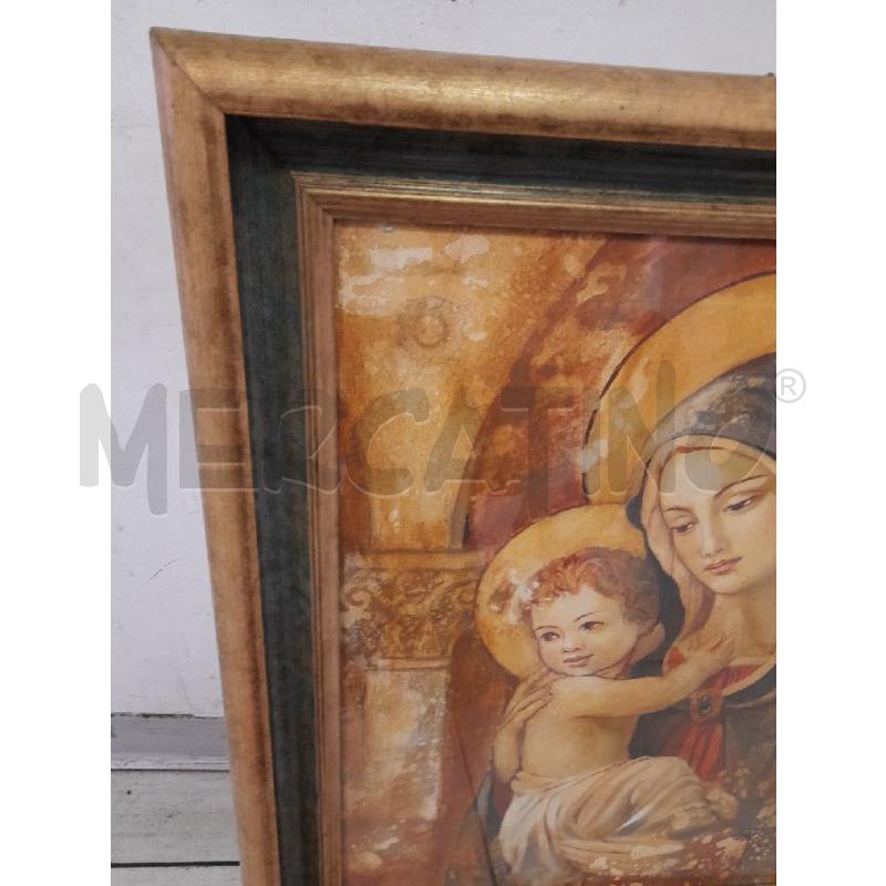 QUADRO MADONNA BAMBINO | Mercatino dell'Usato Montesilvano 3