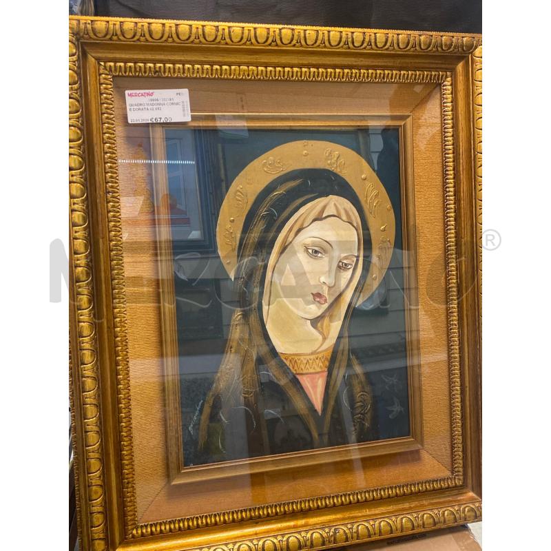 QUADRO MADONNA CORNICE DORATA 62 X52 | Mercatino dell'Usato Montesilvano 1