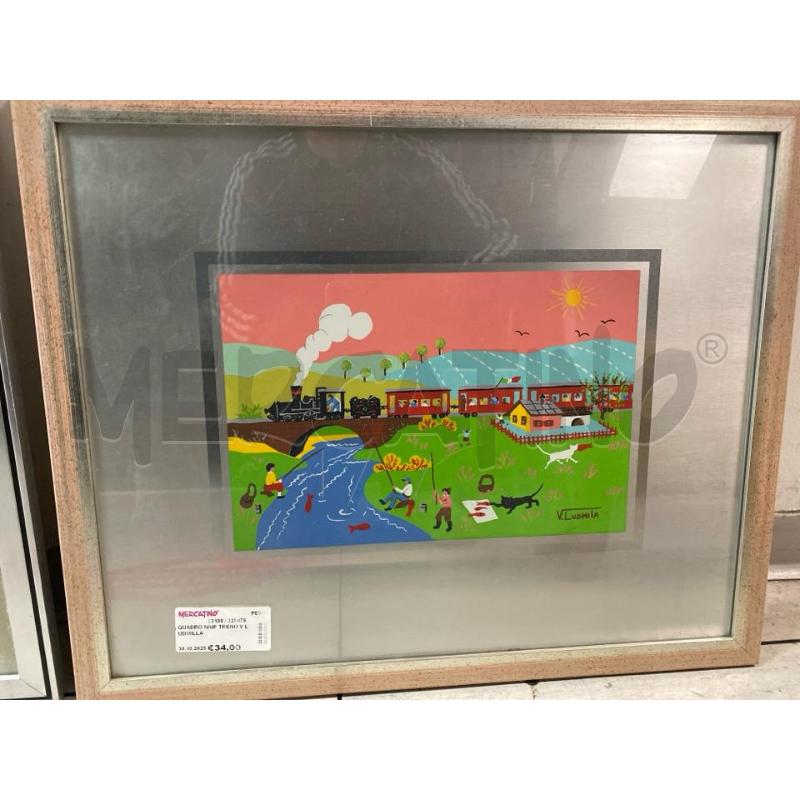 QUADRO NAIF TRENO V LUDMILLA | Mercatino dell'Usato Montesilvano 2