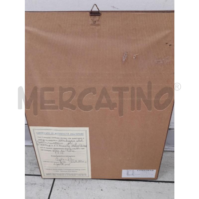 QUADRO OLIO CASE ROSSI | Mercatino dell'Usato Montesilvano 3