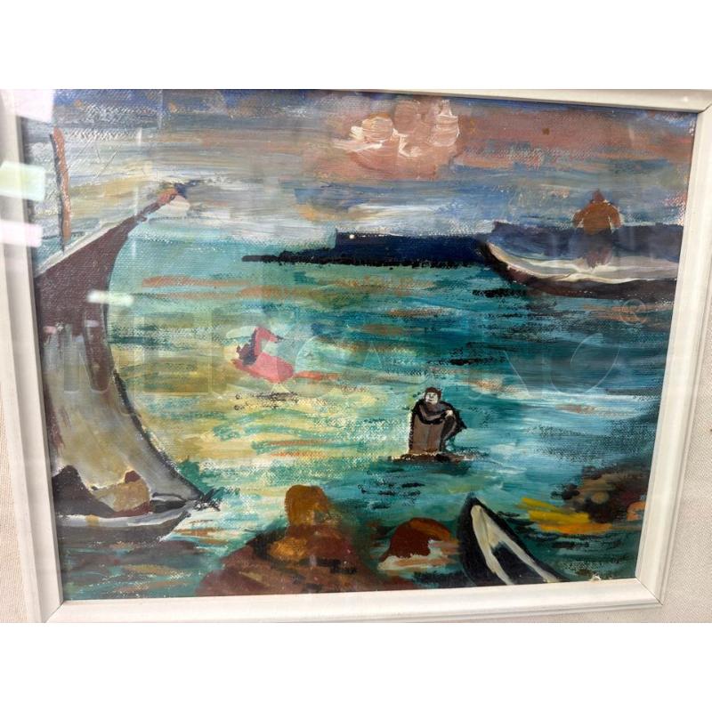 QUADRO OLIO SU TELA MARE 30X25 | Mercatino dell'Usato Montesilvano 1