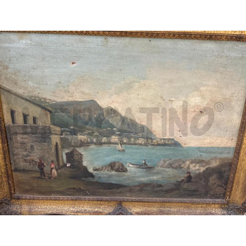 QUADRO PAESAGGIO ATT.TO LUIGI DELAI 1891-1960 | Mercatino dell'Usato Montesilvano 1