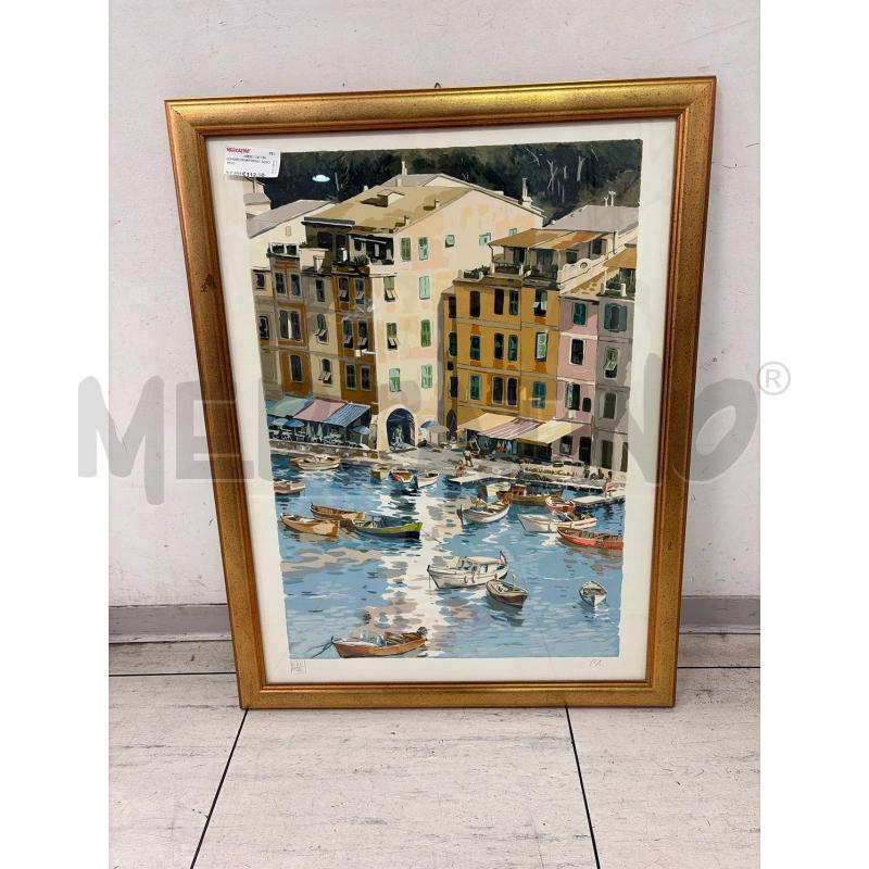 QUADRO PORTOFINO ALDO RISO | Mercatino dell'Usato Montesilvano 1