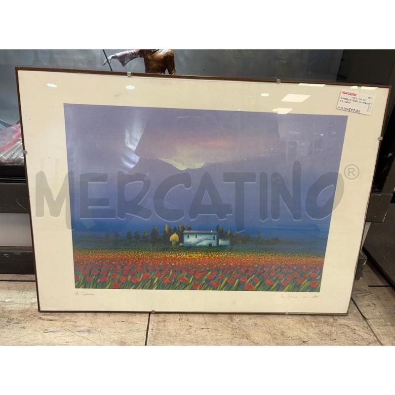 QUADRO STAMPA CAMPAGNA A. CANZI | Mercatino dell'Usato Montesilvano 1