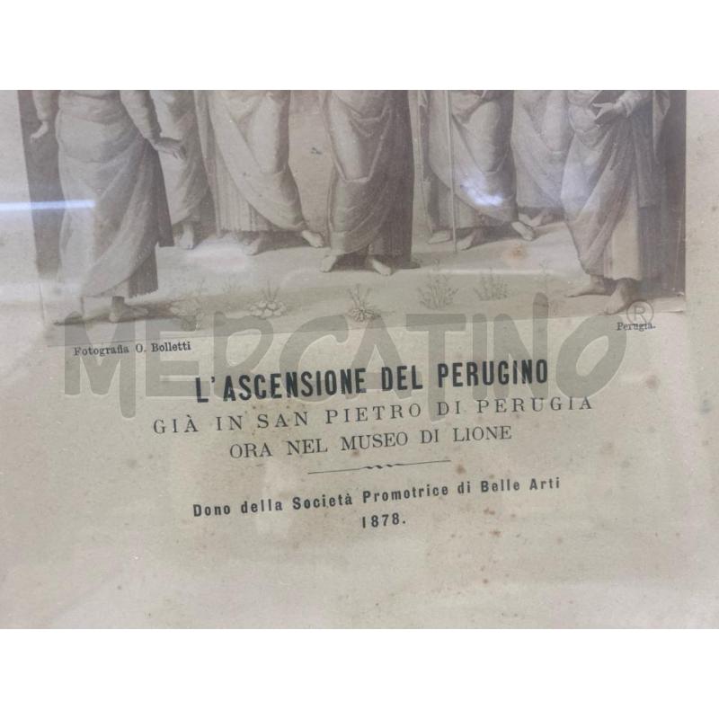 QUADRO STAMPA LÌASCENSIONE DEL PERUGINO | Mercatino dell'Usato Montesilvano 2