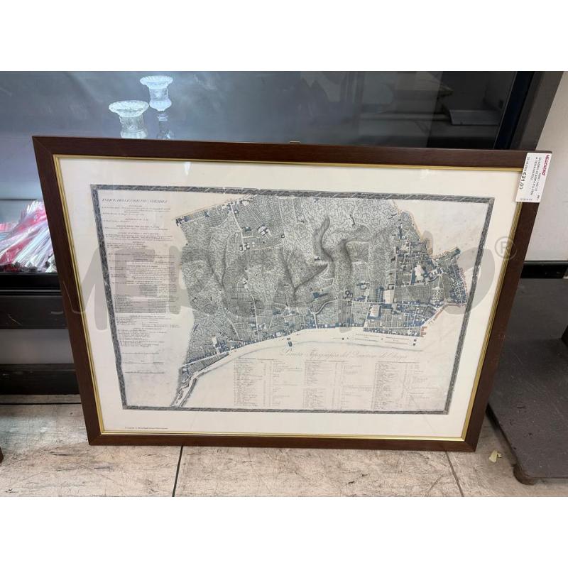QUADRO STAMPA PIANTINA TEMA NAPOLI | Mercatino dell'Usato Montesilvano 2