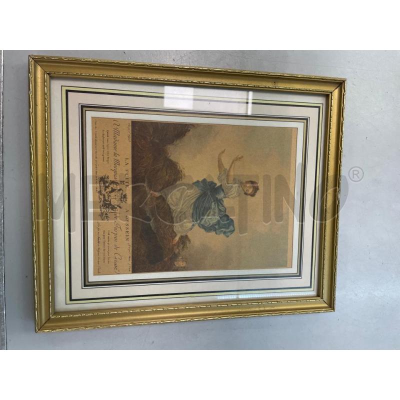 QUADRO STAMPINA FRANCESE | Mercatino dell'Usato Montesilvano 1