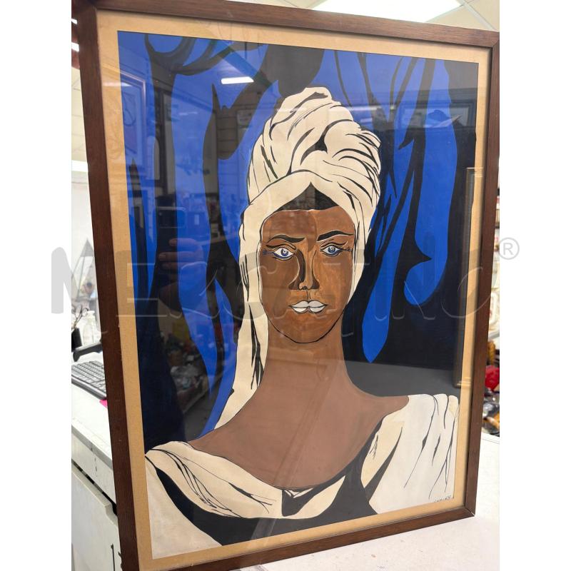 QUADRO SU CARTE A FIRMA LUZI '68  42X60CM | Mercatino dell'Usato Montesilvano 1