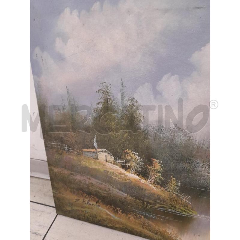 QUADRO TELA PAESAGGIO S.PALUSTRO | Mercatino dell'Usato Montesilvano 2