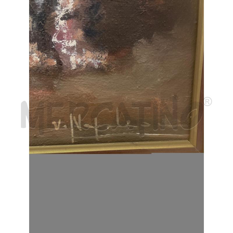 QUADRO V. NAPOLEONE GATTI 44 X 34 CON CORNICE | Mercatino dell'Usato Montesilvano 3