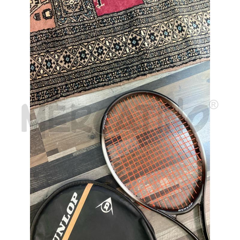 RACCHETTA TENNIS DUNLOP NERA ARANCIONE | Mercatino dell'Usato Montesilvano 2