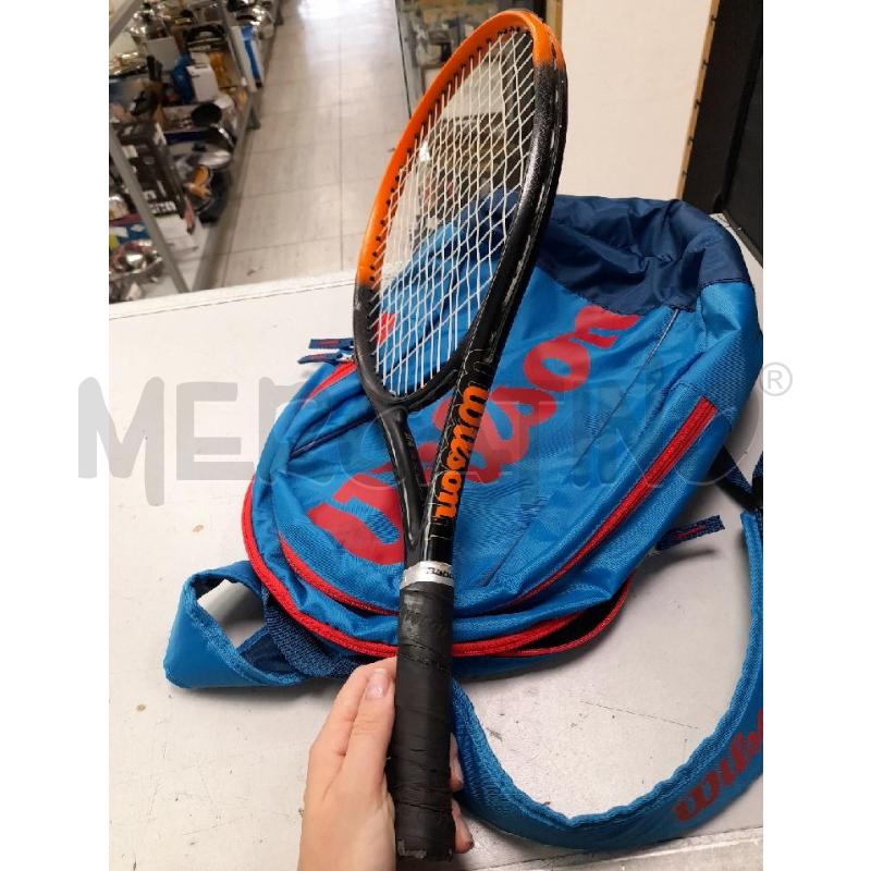RACCHETTA TENNIS WILSON NERA ARANCONE JR24 + ZAINETTO | Mercatino dell'Usato Montesilvano 3