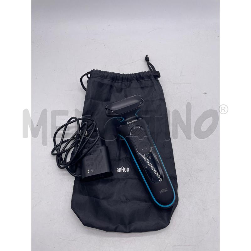 RASOIO BARBA ELETTRICO BRAUN S5 NERO BLU  | Mercatino dell'Usato Montesilvano 1