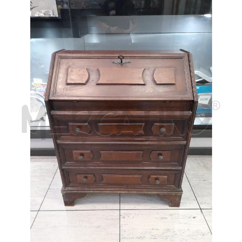 RIBALTA 3 CASSETTI LEGNO SCURO | Mercatino dell'Usato Montesilvano 1