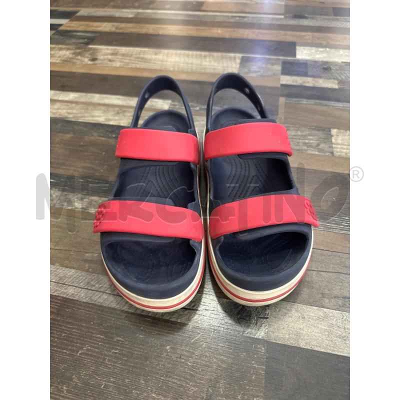 SANDALI BAMBINO CROCS BLU ROSSI | Mercatino dell'Usato Montesilvano 2