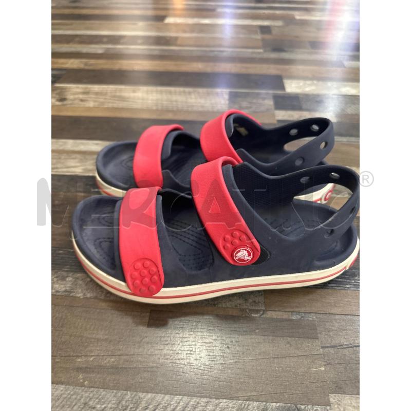 SANDALI BAMBINO CROCS BLU ROSSI | Mercatino dell'Usato Montesilvano 3