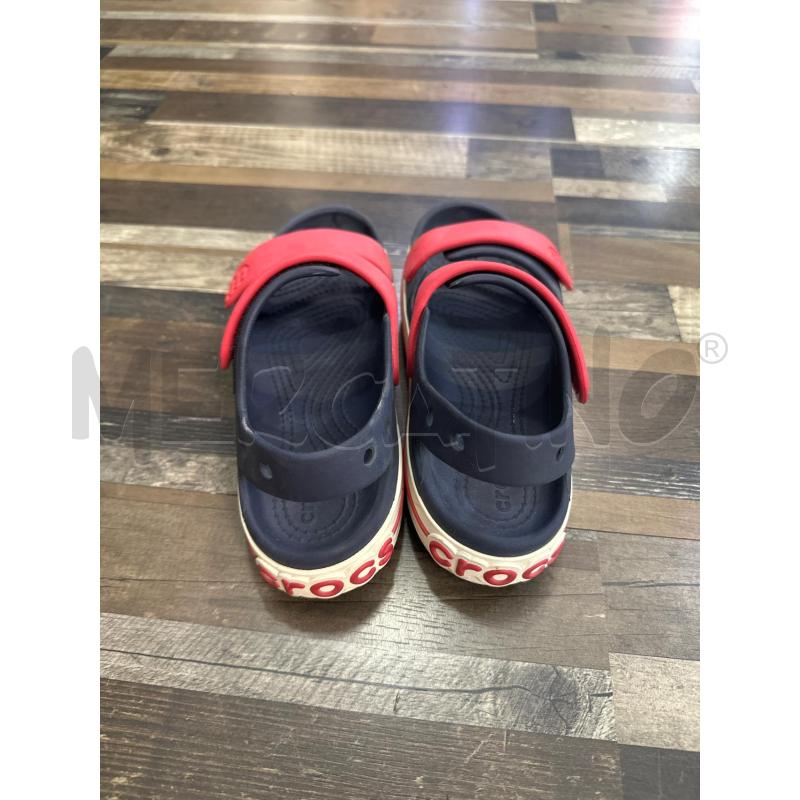 SANDALI BAMBINO CROCS BLU ROSSI | Mercatino dell'Usato Montesilvano 4