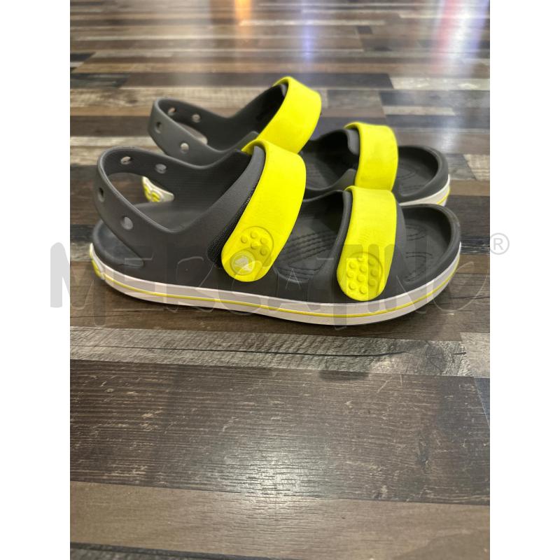 SANDALI BAMBINO CROCS GRIGI GIALLI | Mercatino dell'Usato Montesilvano 1