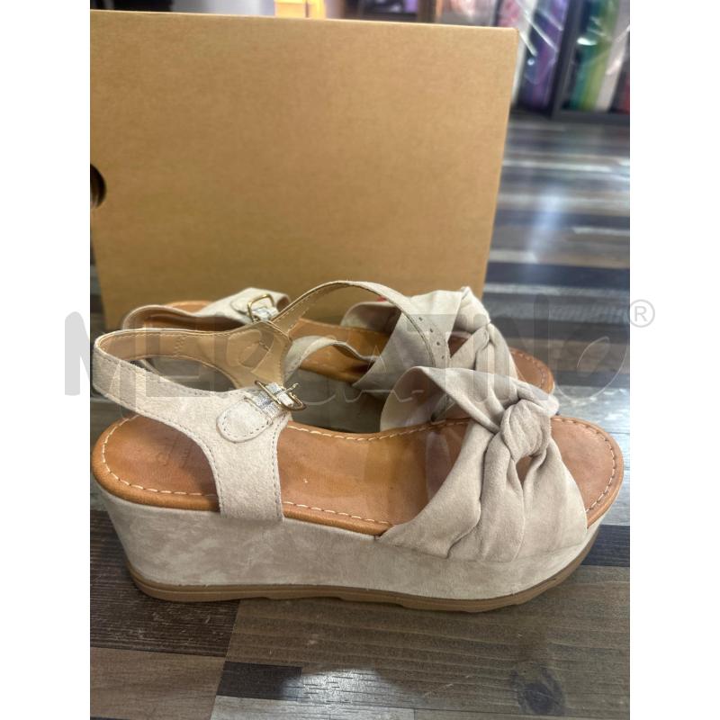 SANDALI DONNA BATA BEIGE NODO  | Mercatino dell'Usato Montesilvano 2