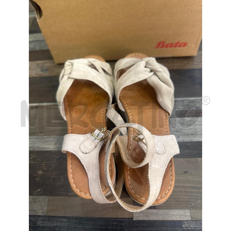 SANDALI DONNA BATA BEIGE NODO  | Mercatino dell'Usato Montesilvano 4