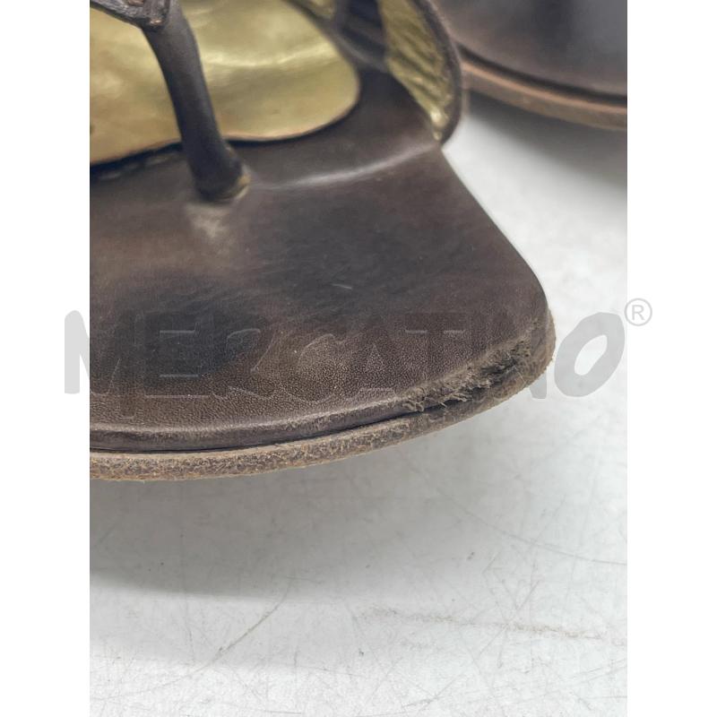 SANDALI DONNA DOLCE & GABBANA MARRO INTAGLIATI | Mercatino dell'Usato Montesilvano 4