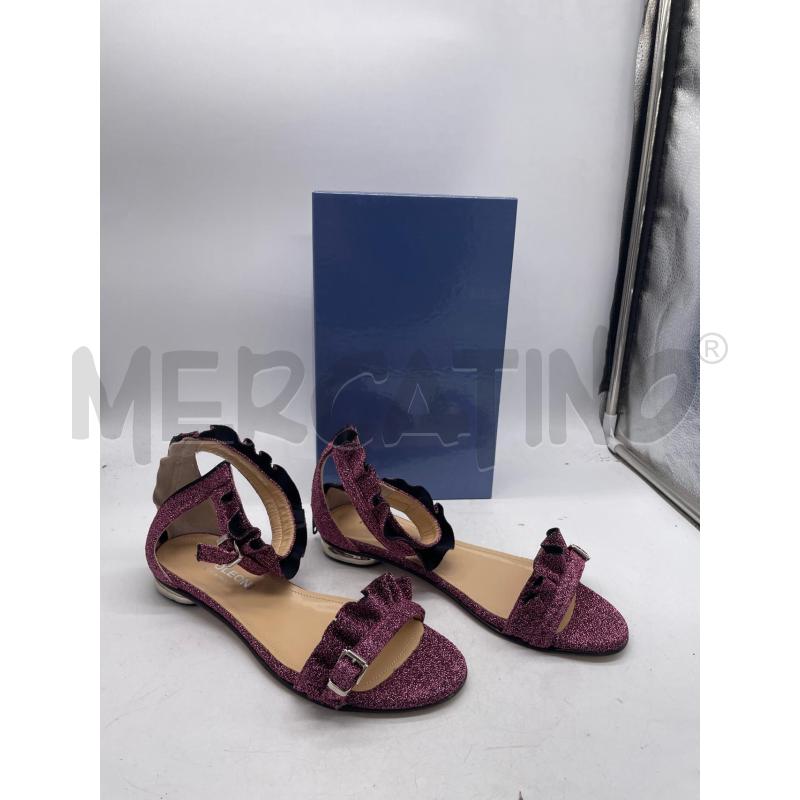 SANDALI DONNA NAPOLEONI FUXIA LAME VOLANT | Mercatino dell'Usato Montesilvano 1