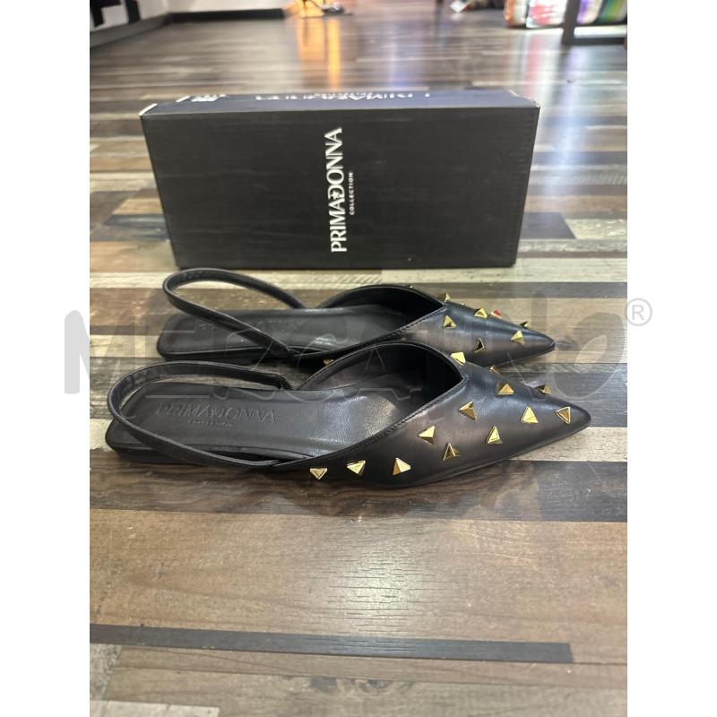 SANDALI DONNA PRIMADONNA NERI ORO | Mercatino dell'Usato Montesilvano 1